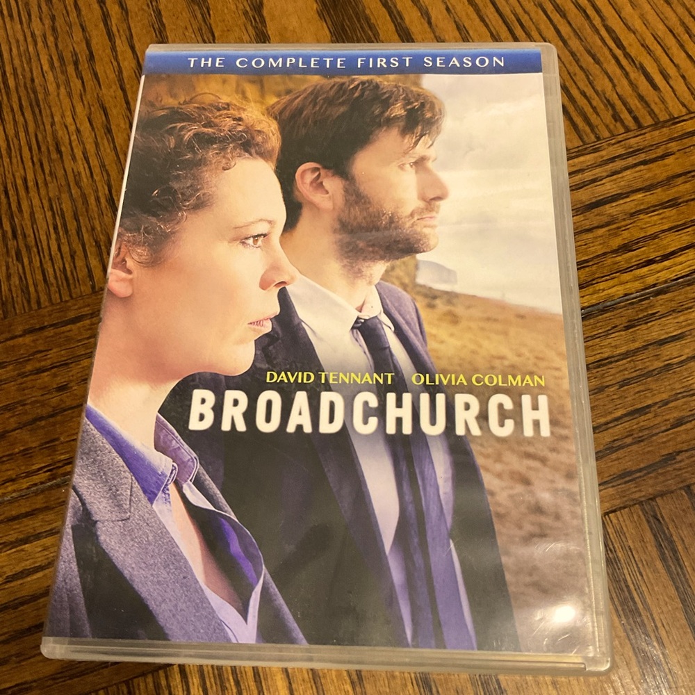 8 episodes of British BROADCHURCH murder mystery 3 DVDs 📀